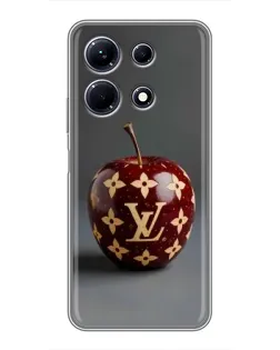 Чохол для Infinix Note 30 з картинкою «Червоне яблуко LV»