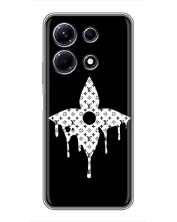 Чохол для Infinix Note 30 з картинкою «Квіткова монограма»