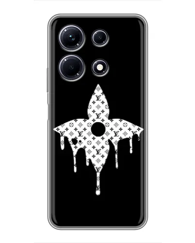 Чохол для Infinix Note 30 з картинкою «Квіткова монограма» Чохол для Infinix Note 30 з картинкою «Квіткова монограма»