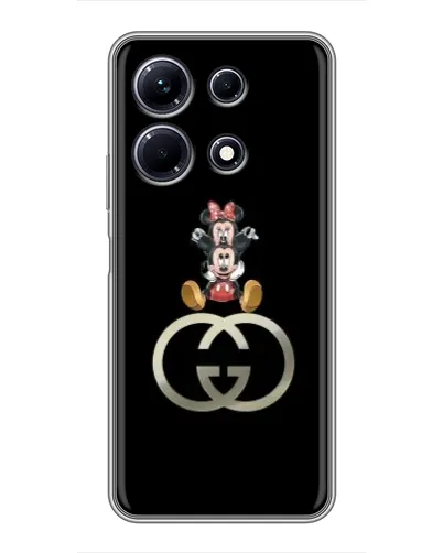 Чохол для Infinix Note 30 з картинкою «Мінні Маус на лого» Чохол для Infinix Note 30 з картинкою «Мінні Маус на лого»