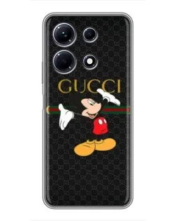 Чохол для Infinix Note 30 з картинкою «Міккі Маус Gucci»