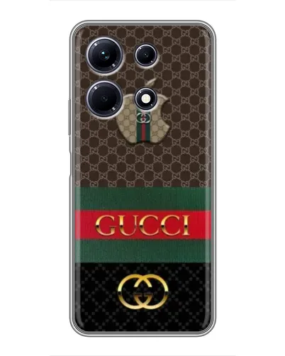 Чохол для Infinix Note 30 з картинкою «Gucci — брендований десерт» Чохол для Infinix Note 30 з картинкою «Gucci — брендований десерт»
