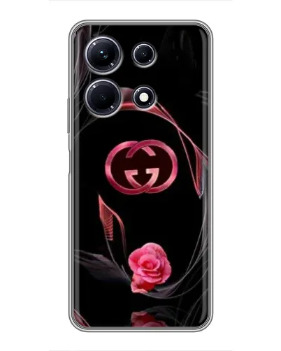 Чохол для Infinix Note 30 з картинкою «Gucci — неонова троянда» Чохол для Infinix Note 30 з картинкою «Gucci — неонова троянда»