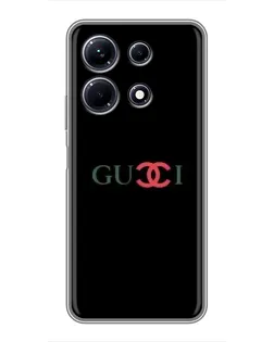 Чохол для Infinix Note 30 з картинкою «Gucci — червоний градієнт»