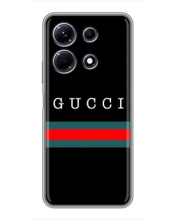 Чохол для Infinix Note 30 з картинкою «Gucci — червоний пояс»