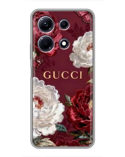 Чохол для Infinix Note 30 з картинкою «Gucci — бордові троянди» Чохол для Infinix Note 30 з картинкою «Gucci — бордові троянди»