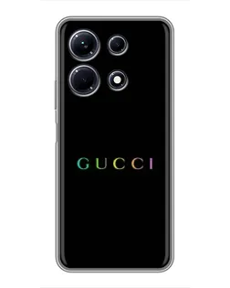 Чохол для Infinix Note 30 з картинкою «Gucci — неоновий мінімалізм»