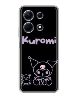 Чохол для Infinix Note 30 з картинкою «Kuromi — чорний мінімалізм» Чохол для Infinix Note 30 з картинкою «Kuromi — чорний мінімалізм»