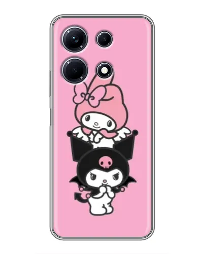 Чохол для Infinix Note 30 з картинкою «My Melody та Kuromi»