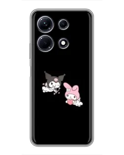 Чохол для Infinix Note 30 з картинкою «My Melody та Kuromi» Чохол для Infinix Note 30 з картинкою «My Melody та Kuromi»