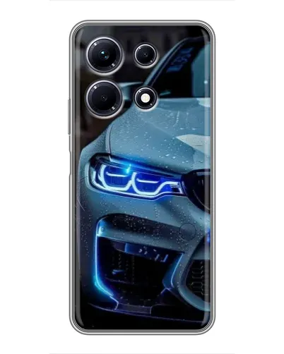 Чохол для Infinix Note 30 з картинкою «Погляд BMW з синіми фарами» Чохол для Infinix Note 30 з картинкою «Погляд BMW з синіми фарами»