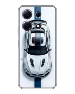 Чохол для Infinix Note 30 з картинкою «Вид зверху — BMW M»