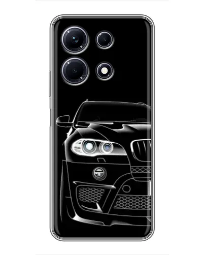Чохол для Infinix Note 30 з картинкою «Темний силует BMW» Чохол для Infinix Note 30 з картинкою «Темний силует BMW»