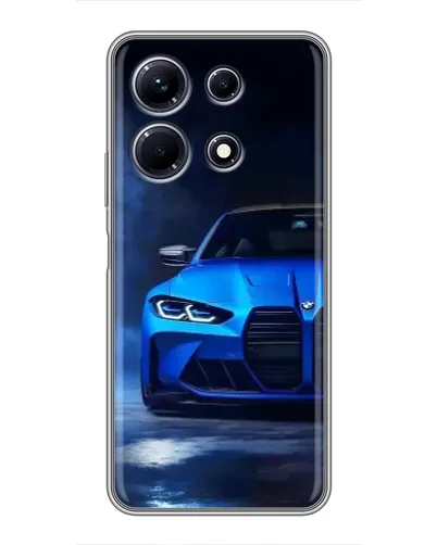 Чохол для Infinix Note 30 з картинкою «Блакитна BMW M4» Чохол для Infinix Note 30 з картинкою «Блакитна BMW M4»