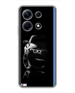 Чохол для Infinix Note 30 з картинкою «Силует BMW в темряві»