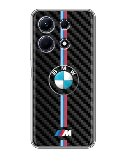 Чохол для Infinix Note 30 з картинкою «Емблема BMW та карбон» Чохол для Infinix Note 30 з картинкою «Емблема BMW та карбон»
