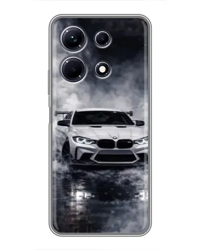 Чохол для Infinix Note 30 з картинкою «BMW крізь туман» Чохол для Infinix Note 30 з картинкою «BMW крізь туман»