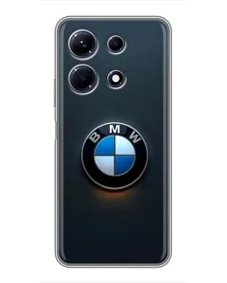 Чохол для Infinix Note 30 з картинкою «Логотип BMW — мінімалізм»