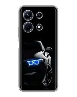 Чохол для Infinix Note 30 з картинкою «BMW — нічний погляд»