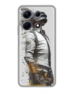 Чохол для Infinix Note 30 з картинкою «PUBG — боєць у пилу» Чохол для Infinix Note 30 з картинкою «PUBG — боєць у пилу»