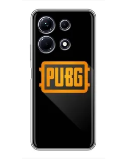 Чохол для Infinix Note 30 з картинкою «PUBG — рамка лого» Чохол для Infinix Note 30 з картинкою «PUBG — рамка лого»
