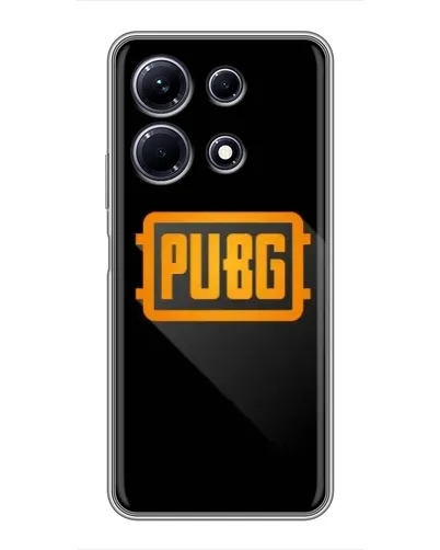 Чохол для Infinix Note 30 з картинкою «PUBG — рамка лого» Чохол для Infinix Note 30 з картинкою «PUBG — рамка лого»