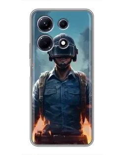 Чохол для Infinix Note 30 з картинкою «PUBG — реалістичний герой» Чохол для Infinix Note 30 з картинкою «PUBG — реалістичний герой»