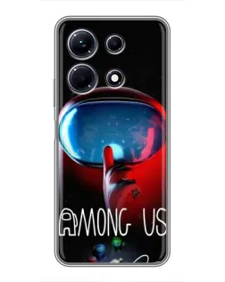Чохол для Infinix Note 30 з картинкою «Червоний імпостер — макро» Чохол для Infinix Note 30 з картинкою «Червоний імпостер — макро»