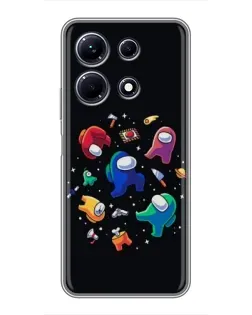 Чохол для Infinix Note 30 з картинкою «Among Us космос» Чохол для Infinix Note 30 з картинкою «Among Us космос»