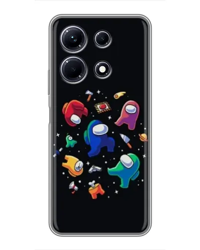 Чохол для Infinix Note 30 з картинкою «Among Us космос»