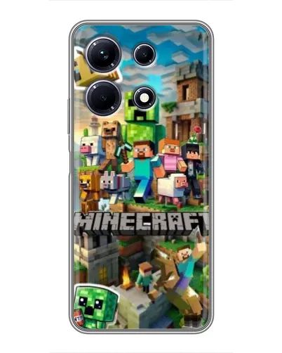 Чохол для Infinix Note 30 з картинкою «Замок Minecraft» Чохол для Infinix Note 30 з картинкою «Замок Minecraft»