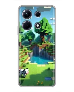 Чохол для Infinix Note 30 з картинкою «Minecraft літній день» Чохол для Infinix Note 30 з картинкою «Minecraft літній день»