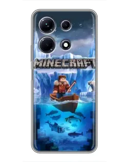Чохол для Infinix Note 30 з картинкою «Minecraft льодянийсвіт» Чохол для Infinix Note 30 з картинкою «Minecraft льодянийсвіт»