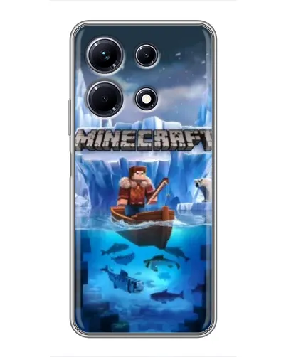 Чохол для Infinix Note 30 з картинкою «Minecraft льодянийсвіт» Чохол для Infinix Note 30 з картинкою «Minecraft льодянийсвіт»