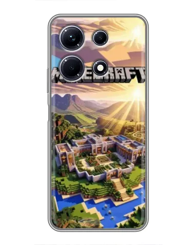 Чохол для Infinix Note 30 з картинкою «Minecraft панорама» Чохол для Infinix Note 30 з картинкою «Minecraft панорама»