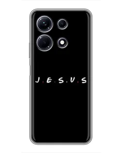 Чехол для Infinix Note 30 с картинкой «Точки веры J.E.S.U.S.»