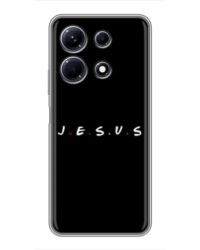 Чехол для Infinix Note 30 с картинкой «Точки веры J.E.S.U.S.»