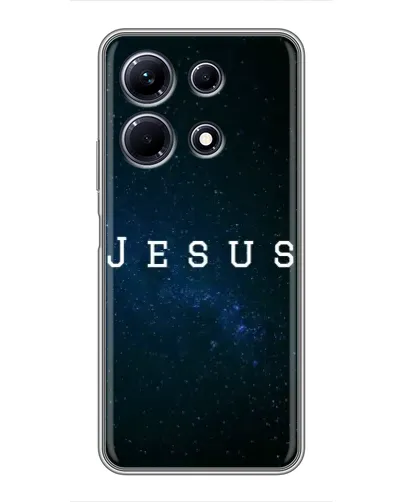 Чехол для Infinix Note 30 с картинкой «Звездное небо Jesus»
