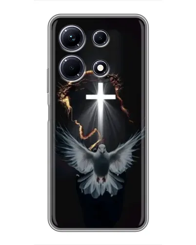 Чехол для Infinix Note 30 с картинкой «Голубь и Свет»