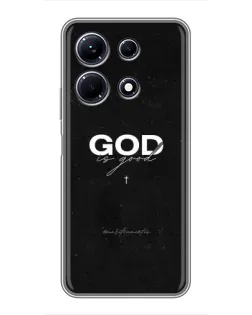 Чехол для Infinix Note 30 с картинкой «GOD — Бог над всем»