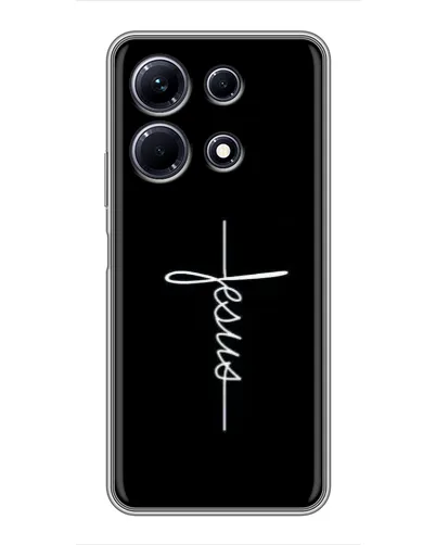 Чехол для Infinix Note 30 с картинкой «Тонкая линия веры»