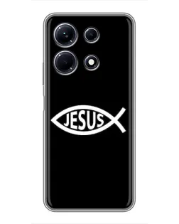 Чехол для Infinix Note 30 с картинкой «Классический Jesus»