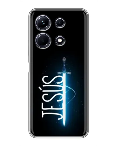 Чехол для Infinix Note 30 с картинкой «Меч Духа Jesus»