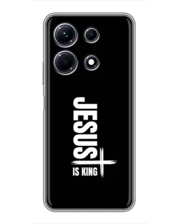 Чехол для Infinix Note 30 с картинкой «Вертикаль веры Jesus»