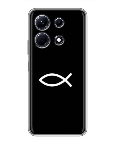 Чехол для Infinix Note 30 с картинкой «Символ рыбы Jesus» Чехол для Infinix Note 30 с картинкой «Символ рыбы Jesus»