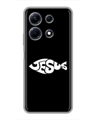 Чехол для Infinix Note 30 с картинкой «Рыба Jesus» Чехол для Infinix Note 30 с картинкой «Рыба Jesus»