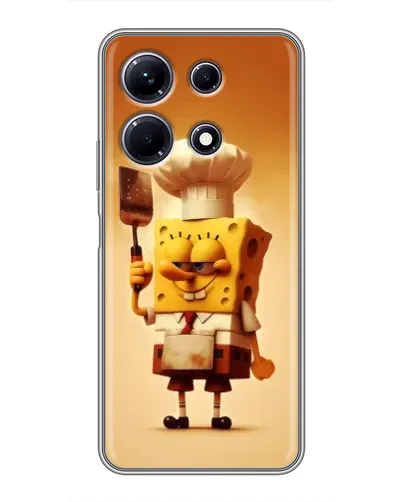 Чехол для Infinix Note 30 с картинкой «Губка Боб повар» Чехол для Infinix Note 30 с картинкой «Губка Боб повар»