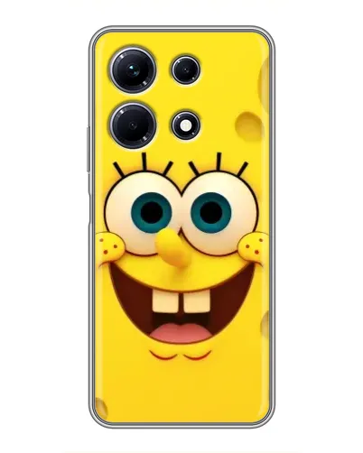 Чехол для Infinix Note 30 с картинкой «Губка Боб улыбка» Чехол для Infinix Note 30 с картинкой «Губка Боб улыбка»