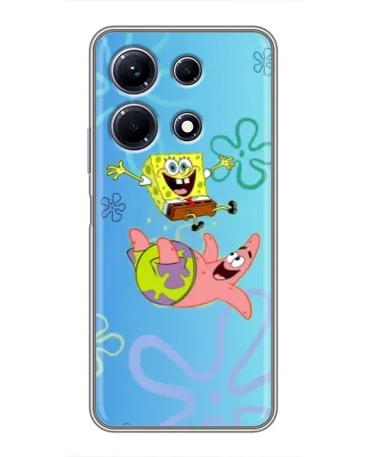 Чехол для Infinix Note 30 с картинкой «Спанч Боб и Патрик» Чехол для Infinix Note 30 с картинкой «Спанч Боб и Патрик»