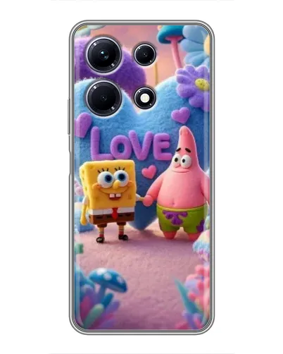 Чехол для Infinix Note 30 с картинкой «Губка Боб Патрик» Чехол для Infinix Note 30 с картинкой «Губка Боб Патрик»